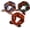 T1, variant on Multicolored 22''x22'' Cotton Bandana for Women and Men Multi-purpose Headband Hair Scarf Protective Coverage T6