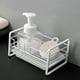 thumbnail image 5 of Soporte para esponja de cocina, estante de almacenamiento de esponja, estante de secado de cocina mate, escurridor de esponja, resistente y resistente, 5 of 8