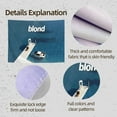 thumbnail image 3 of Car-in-Water Tapestry - Blond and Car-in-Water Design & Durable Polyester Wall Tapestry, Lightweight & Easy to Install, Perfect Themed Decor for Living Room, Bedroom, Office Room Decoration 78*59inch, 3 of 4