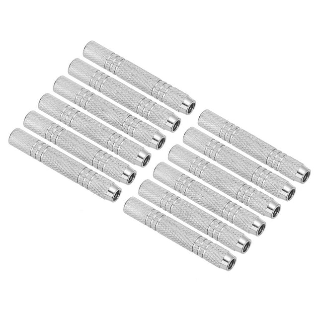 Unique Bargains 12 Grams Metal Dart Replacements Barrel, Silver Tone 12Pcs