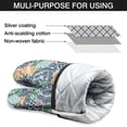 thumbnail image 7 of Cute Oven Mitts,Pioneer Flower Floral Print Pattern Oven Mitt 2-Pack Set,Kitchen Gloves for Oven,Heat Resistant Oven Mitts 7.7"x12", 7 of 7