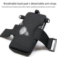 thumbnail image 2 of Bolso de brazo multifuncional para teléfono móvil para hombre y mujer, para deportes al aire libre, fitness, bandolera, equitación, correr, informal, 2 of 4