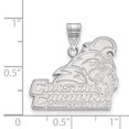thumbnail image 2 of 14k White Gold Official Licensed Collegiate Coastal Carolina University (CCU) Large Pendant, 2 of 3