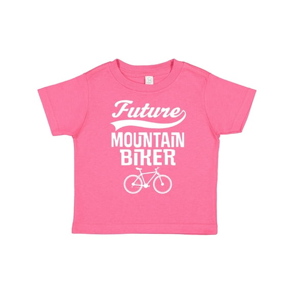 Inktastic Future Mountain Biker Boys or Girls Toddler T-Shirt