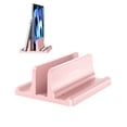 thumbnail image 1 of Soporte para portátil Vaydeer Vertical Plastic 3 en 1, color rosa, 1 of 7