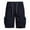 Navy, variant on Shorts Men Qiggri Men Solid Color Fashion Multiple Pockets Drawstring Elastic Waist Shorts Mens Shorts Casual