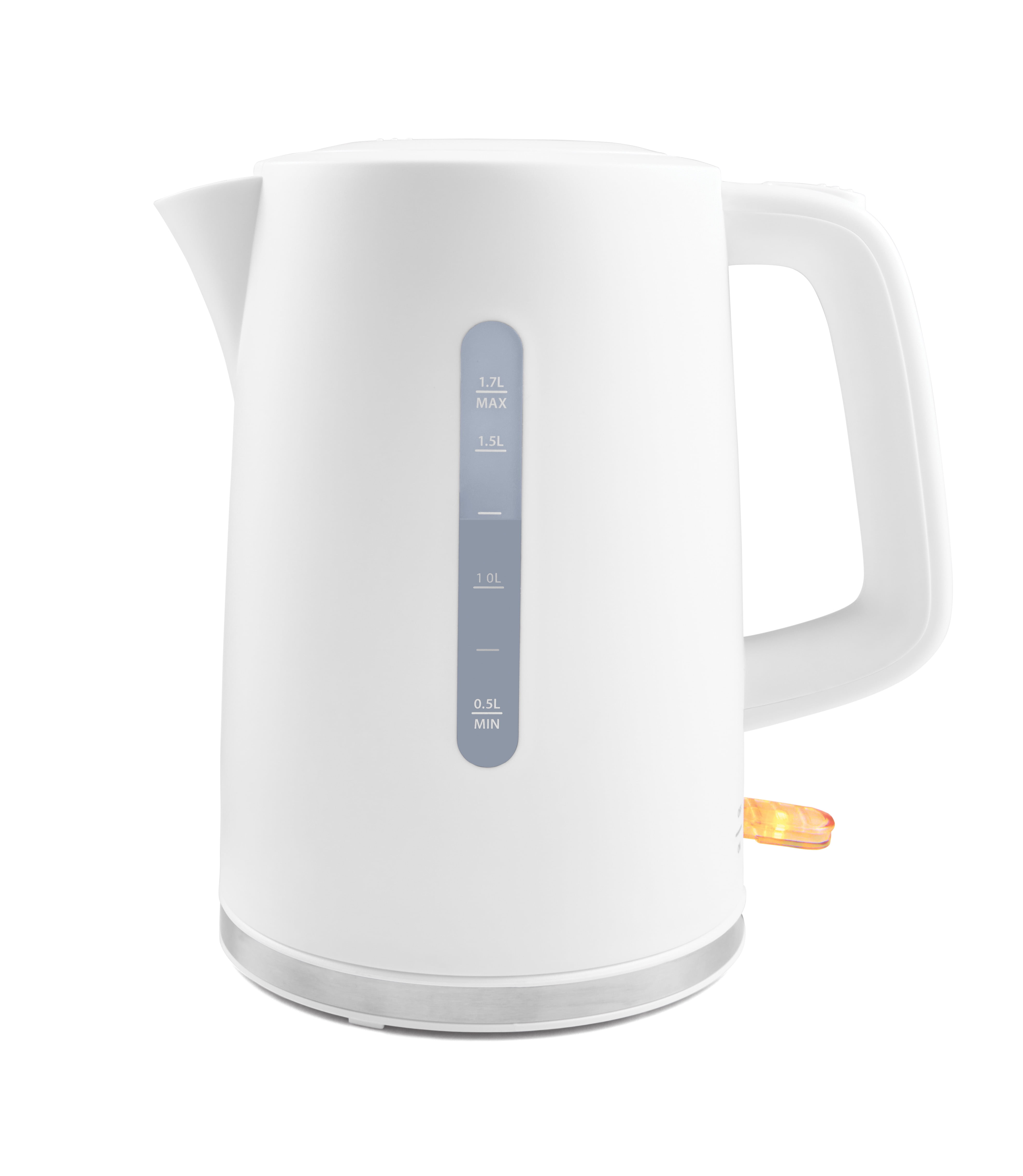 Mainstays 1.7L Electric Kettle with Auto Shut-Off, White
