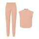 thumbnail image 4 of Enfermería Scrub Set Top Pantalones Manga corta Cuidado de mascotas Yuyangstore Pantalones de mujer, 4 of 8