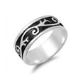 thumbnail image 1 of 925 Sterling Silver Vines Style Ring Size 13, 1 of 3