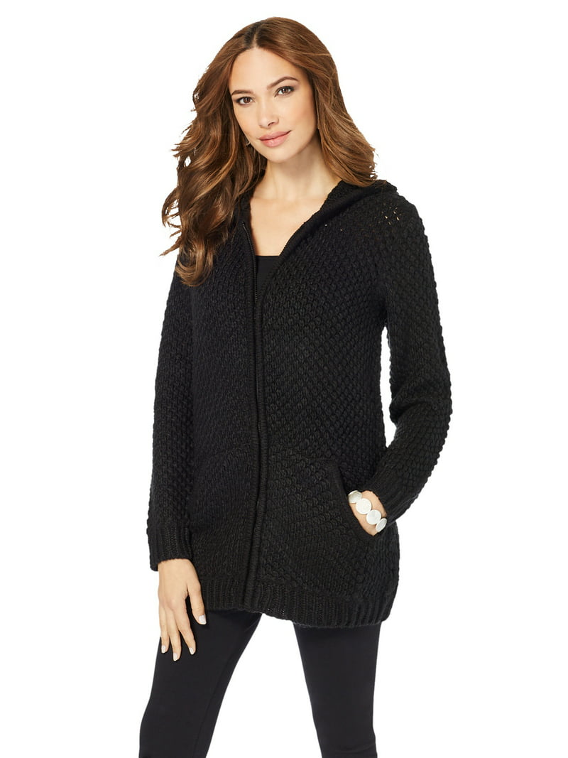 Roaman's Women's Plus Size Classic-Length Thermal Hoodie, 42% OFF