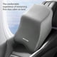 thumbnail image 5 of Almohada de cuello de espuma de coche, soporte lumbar protector, transpirable, cojín de cabecera de coche, alivio del estrés, cojín de asiento de coche, esponja con memoria, gris, 5 of 6