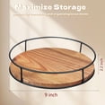 thumbnail image 2 of Lazy Susan for Table Top Turntable 9 inch Lazy Susan Organizer, Pantry Organizers and Storage for Cabinet, Kitchen Countertop, Spice Rack, 2 of 6