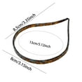 thumbnail image 2 of Bandeau en Plastique Élégant pour Femmes Porte-Lunettes à la Mode Réglable pour Usage Quotidien, 2 of 7