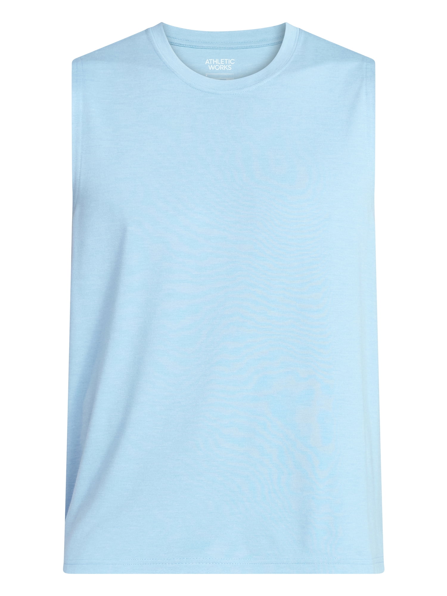 Athletic Works Men's and Men's Big & Tall Tri-Blend Muscle Tee, Sizes XS-4XLT