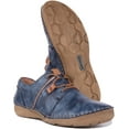 thumbnail image 5 of Josef Seibel Fergey 91 Women's Lace Up Leather Comfort Shoes In Navy Size 7, 5 of 6