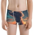 thumbnail image 5 of Yiaed Starry Sky Cloud Puppy Print Boys' Boxer Briefs Cotton Casual Stretch Comfort Boys Boxers - Kids Boxer Briefs Underwear for Boys (6-18)-X-Small, 5 of 5