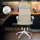 thumbnail image 5 of MAGMALIFE Silla de Oficina Ergonómica con Reposacabezas, Respaldo de Malla Transpirable, Altura e Inclinación Ajustables, Reposabrazos Abatibles y Ruedas 360° Silenciosas, Soporta 150kg, 5 of 8