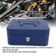 thumbnail image 4 of Caja Fuerte Con Cerradura, Pequeña Caja De Efectivo Con Cerradura Con Bandeja De Monedas Extraíble, Caja De Dinero De Metal Segura Portátil Con Cerradura De Llave, Caja De, 4 of 7