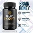 thumbnail image 5 of Brain Honey Advanced Brain Support Formula Supplement BrainHoney 120 Capsules, 5 of 8