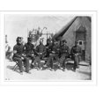 thumbnail image 2 of Historic Framed Print, Hilton Head, S.C., ca. Feb. 28, 1862. Company H, 3rd New Hampshire Infantry, 17-7/8" x 21-7/8", 2 of 9