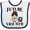 White and Navy, variant on Inktastic Future X Ray Technician X-ray Tech Girls Baby Bib