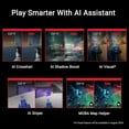 thumbnail image 4 of ASUS ROG Swift 32” 4K OLED Gaming Monitor (PG32UCDP) – Dual Mode 4K 240Hz / FHD 480Hz, 0.03ms, USB-C 90W (Open Box), 4 of 10