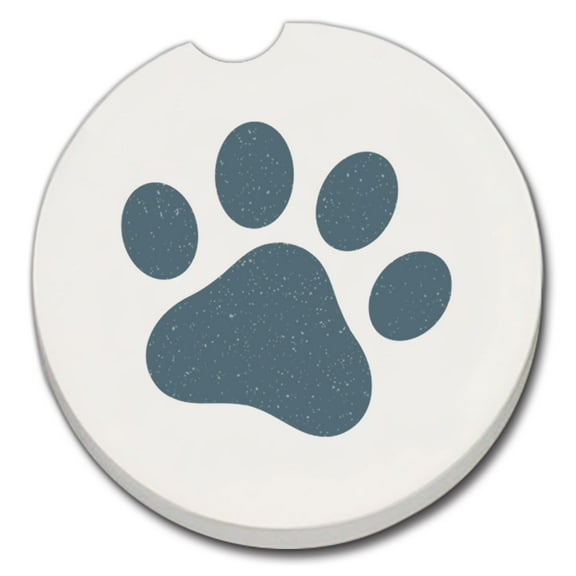 Thirstystone "Paw" Single Absorbent Stone Car Coaster