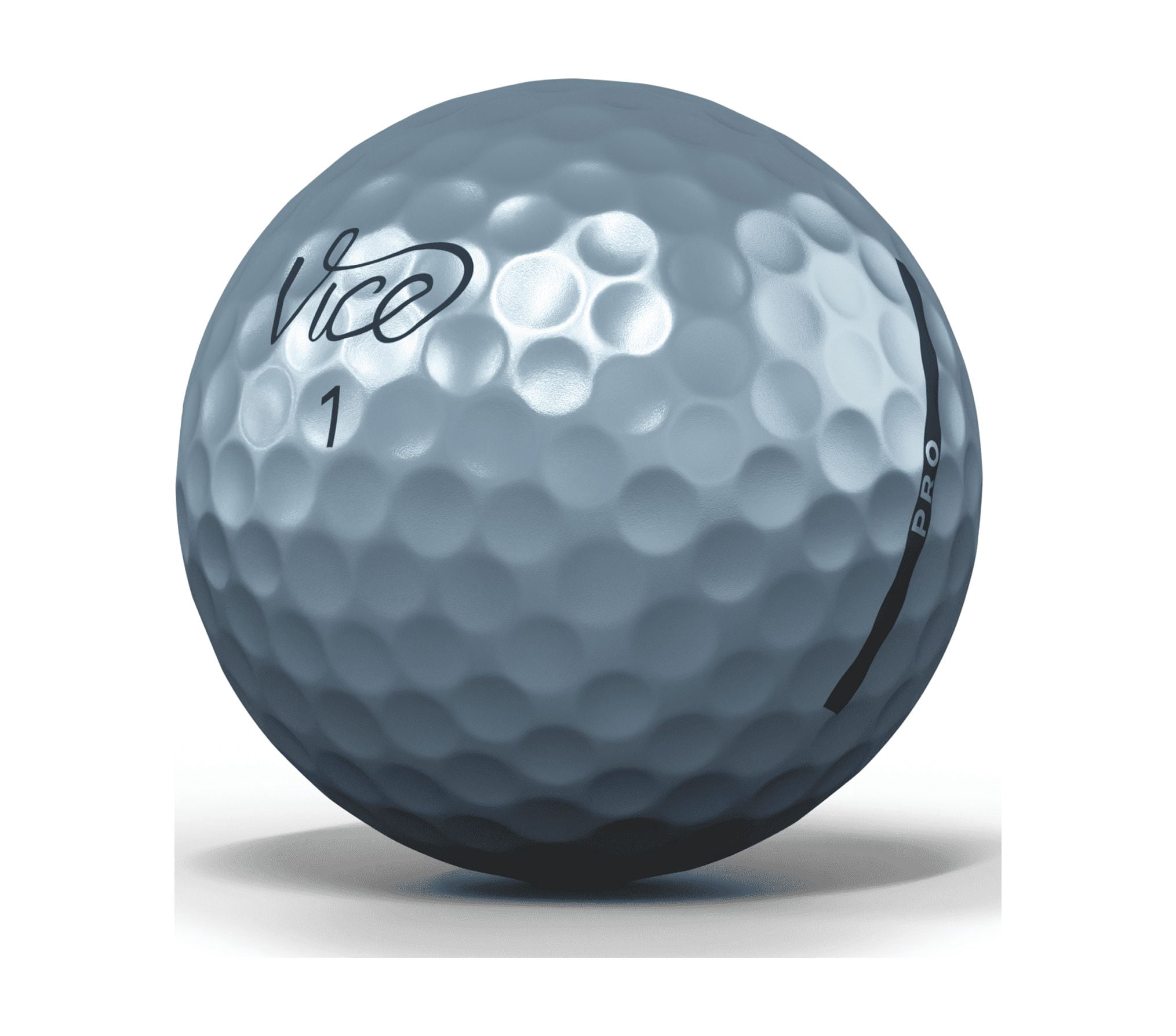 (4 pack) Vice Pro Golf Balls, Ice Blue, 12pk