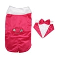 thumbnail image 2 of Traje de perro ropa formal ligera para mascotas color rojo rosa para cachorro para boda ANGGREK Otros, 2 of 8