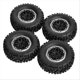 thumbnail image 1 of 4pcs Tire Wheel for MN D90 91 96 99 99S WPL B14 B24 C14 C24 C34 C44 LDRC LD1297 LD1299 RC Car Upgrad, 1 of 5