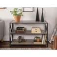 thumbnail image 1 of 40" Industrial Wood Bookcase - Available in 7 Colours, 1 of 8