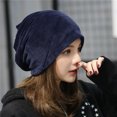 thumbnail image 1 of unbranded Gorro Beanie Para Mujer En Con Textura Especial Para Uso Diario En Frío, 1 of 2