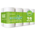 thumbnail image 1 of Papel higiénico ECOLipak 16 rollos de bambú, 2 capas, 320 hojas, 1 of 8