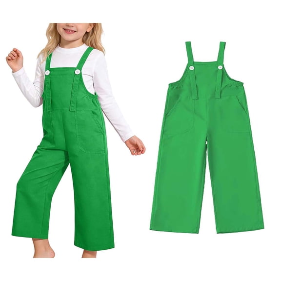 Tween Jumpsuit Spaghetti Strap Loose Romper Pants with Pockets Girls Fashion 13-14 Years