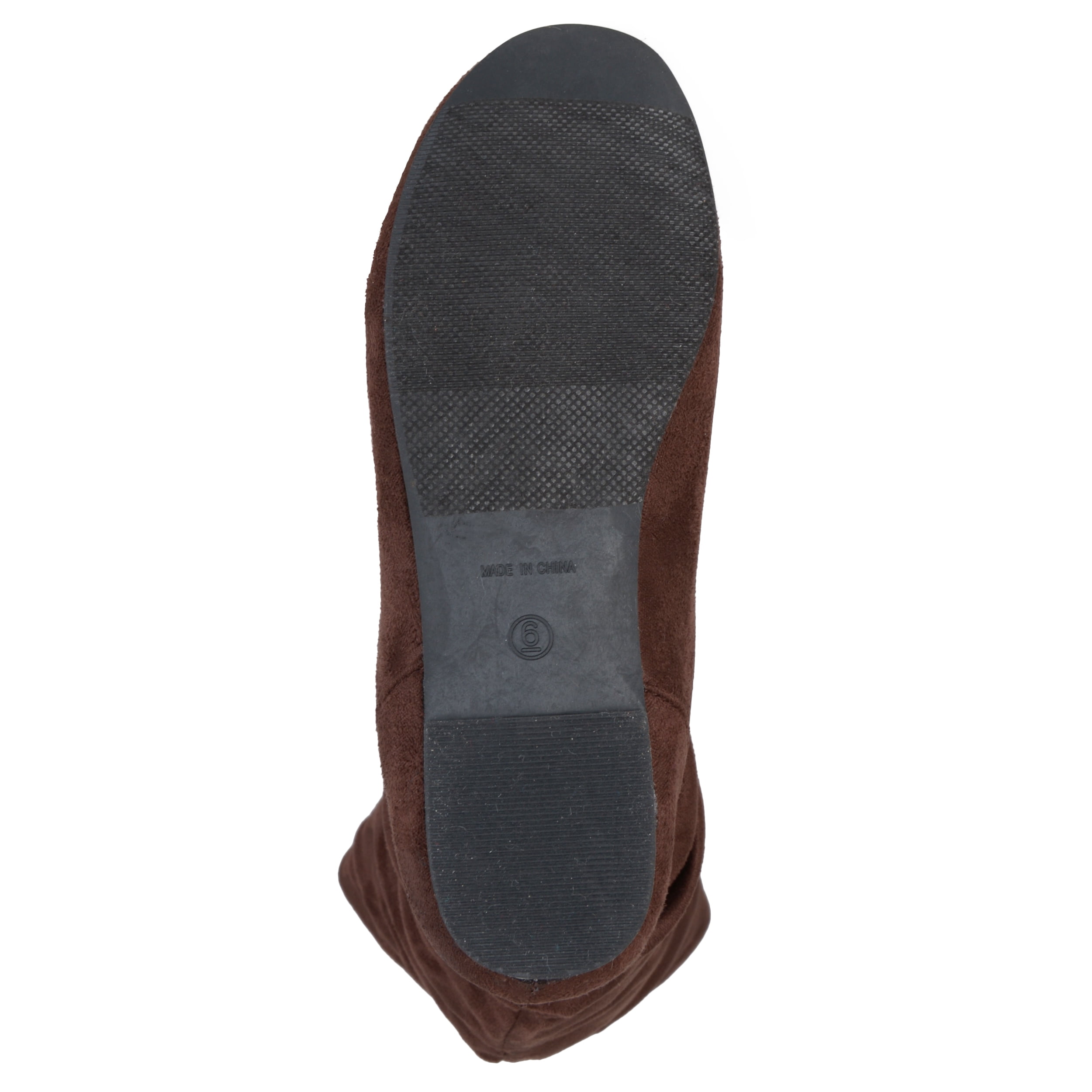 Journee Womens Rebecca-02 Round Toe Riding Boots