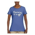 thumbnail image 2 of Wild Bobby, Mommy to Be Pregnancy Reveal Gift Parents to Be, Pop Culture, Women Graphic Tee, Light Blue, XX-Large, 2 of 3