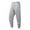 416#Joggers-Light Gray, variant on Mens Sherpa Lined Athletic Sweatpants Warm Winter Joggers, Casual Drawstring Pants with Zipper Pockets