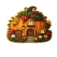 thumbnail image 3 of Linnome Whimsical Village Fabric Poke Art Kit Cottage No-Sew - Punch Needle Craft Set with 6 Styles & Guide - Relaxing Handmade Home Decor Craft Activity for Adults Beginners, 3 of 8