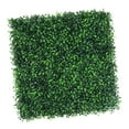 thumbnail image 5 of Artificial Plant Grass Greenery Panels Wall Artificial Plant Wall Hanging Leaf Mat Backdrop Grass for Yard Outdoor Fence Party Decoration 25cmx25cm, 5 of 10