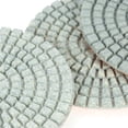 thumbnail image 3 of 10Pcs 3-Inch Diamond Flexible Polishing Pads Grinding Disc + 1Pc Backing Pad For Granite Marble Stone Ceramic Tile Concrete, 3 of 7