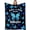 Blue-butterfly, variant on Blue Butterfly Blanket for Women & Girls, Butterfly Throw Blanket, Decor for Bedroom - 80" X 60"