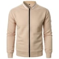 thumbnail image 2 of Yokua Men's coat Casual Fit Baseball Letterman coat Boys Bomber coat, 2 of 11