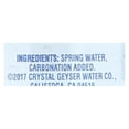 Crystal Geyser Sparkling Mineral Water, 18 Fz