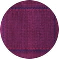 thumbnail image 1 of Ahgly Company Indoor Round Persian Purple Traditional Area Rugs, 4' Round, 1 of 4