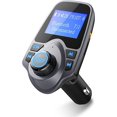 thumbnail image 1 of Transmisor FM Bluetooth para coche, adaptador inalámbrico Bluetooth para coche, kit de coche con llamadas manos libres y pantalla LCD de 1,44 pulgadas, reproductor de música compatible con tarjeta, 1 of 8