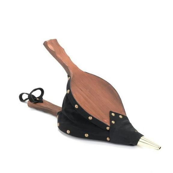 JOHNNY BEARD COMPANY 68010 Pennsylvania Pine Bellows- Black Suede Trim- 7.5 in. x 19.5 in.