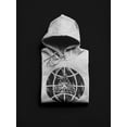 thumbnail image 3 of Triangle Eye In A Ball Hoodie Men -SPIdeals Designs, Male Medium, 3 of 4