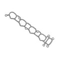 thumbnail image 4 of DNJ IG112A Intake Manifold Gasket Fits Cars & Trucks 01-07 Chrysler Dodge Caravan 2.4L DOHC 16v, 4 of 5