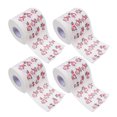 thumbnail image 1 of 4 Rolls Christmas Pattern Facial Tissues Napkins Novelty Toilet Papers, 1 of 9