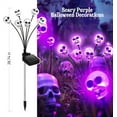 thumbnail image 2 of sruoe Outdoor Patio Garden Lights Decor, Stake Lamp, Waterproof Solar Lights Outdoor, Ground Lights Decoration, Halloween Stake Lights for Outside Yard Lawn Ornaments, 2 of 6